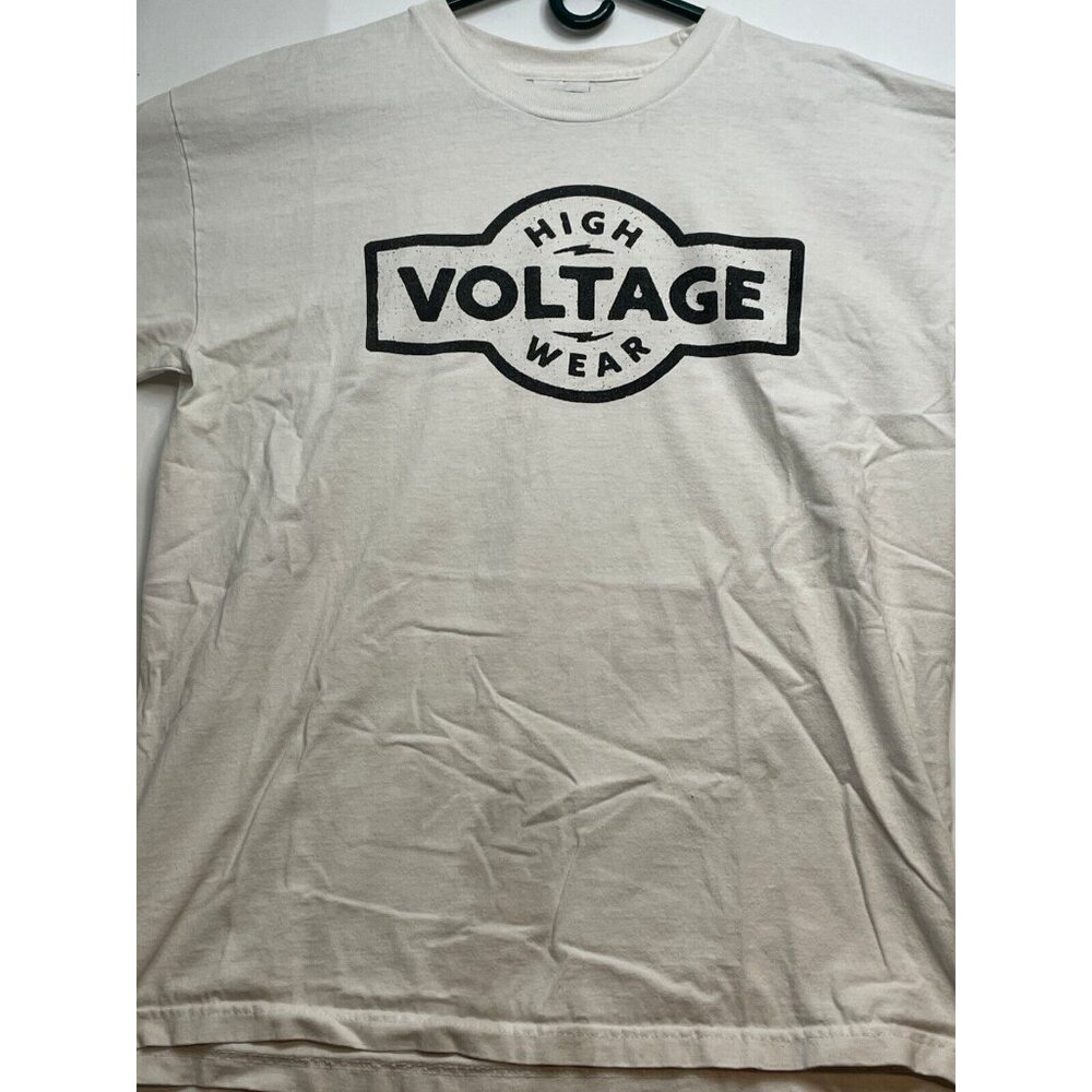 High Voltage Wear shirt mens XL short sleeve Union Made USA set of 2 Bayside - Picture 14 of 16